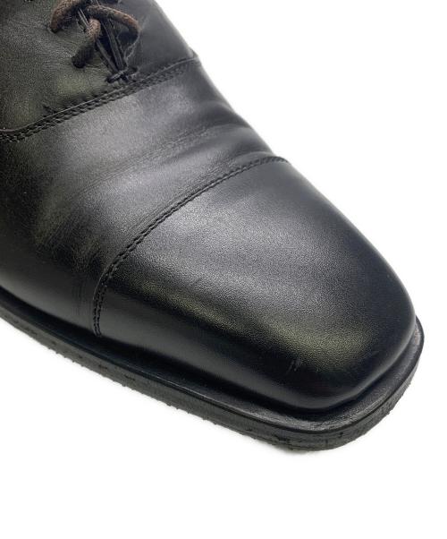 HERMES（エルメス）HERMES (エルメス) HERMES　semelle cuir　ストレートチップシューズ ブラック サイズ:371/2の古着・服飾アイテム