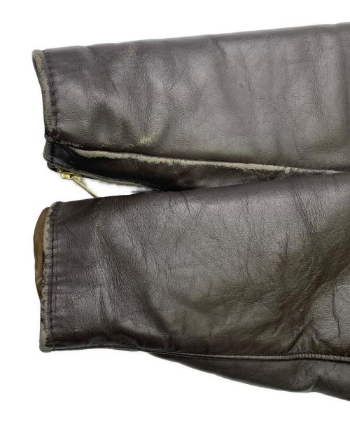 Schott（ショット）Schott (ショット) Schott ライナー付シングルライダースジャケット ダークブラウン サイズ:34の古着・服飾アイテム