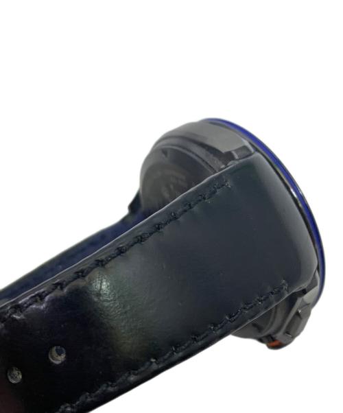 CITIZEN（シチズン）CITIZEN (シチズン) Bluetooth Watch   エコドライブ　クロノグラフ ブラック×ブルーの古着・服飾アイテム