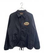 AT-DIRTYアットダーティ）の古着「AT-DIRTY　ボアコーチジャケット」｜ブラック