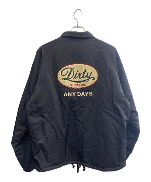 AT-DIRTY（アットダーティ）AT-DIRTY (アットダーティ) AT-DIRTY　ボアコーチジャケット ブラック サイズ:XLの古着・服飾アイテム