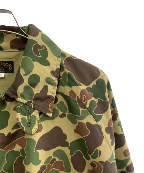 WEST RIDE（ウエストライド）WEST RIDE (ウエストライド) WEST RIDE　カモ柄ウインドブレーカー カーキ サイズ:42の古着・服飾アイテム