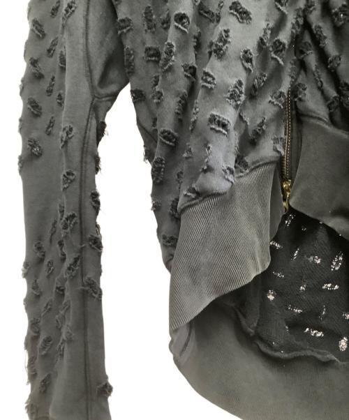 Vivienne Westwood man（ヴィヴィアン ウェストウッド マン）Vivienne Westwood man (ヴィヴィアン ウェストウッド マン) Vivienne Westwood man　ライカ　ジップパーカー ブラック サイズ:46の古着・服飾アイテム