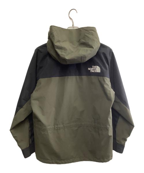 THE NORTH FACE（ザ ノース フェイス）THE NORTH FACE (ザ ノース フェイス) THE NORTH FACE　マウンテンライトジャケット ブラック×オリーブ サイズ:Sの古着・服飾アイテム