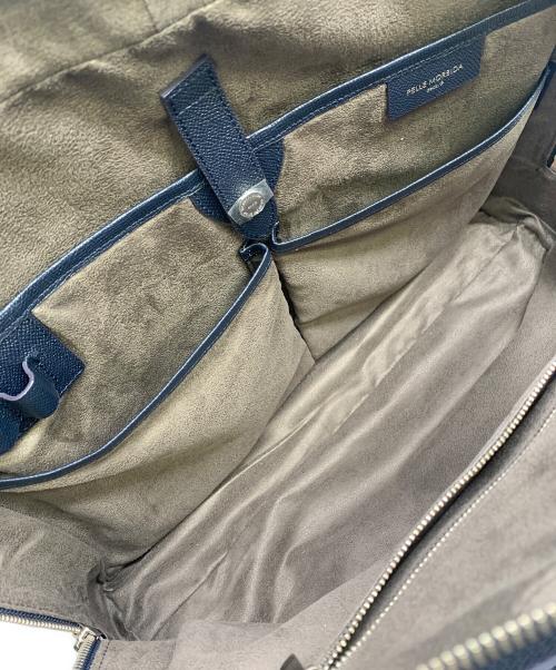 PELLE MORBIDA（ペッレモルビダ）PELLE MORBIDA (ペッレモルビダ) PELLE MORBIDA　deck/9　ブリーフケース ネイビーの古着・服飾アイテム