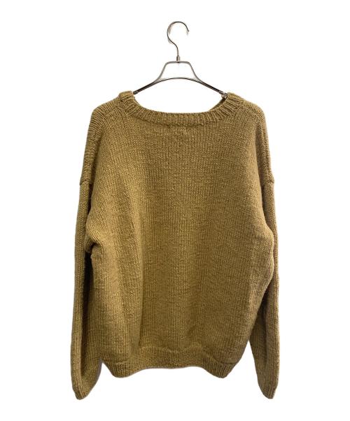 Mcmachan Woolen（マクマーンウーレン）Mcmachan Woolen (マクマーンウーレン) 厚手ニット　mcmachan woolen　BEER ベージュ サイズ:表記なしの古着・服飾アイテム