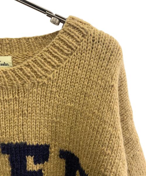 Mcmachan Woolen（マクマーンウーレン）Mcmachan Woolen (マクマーンウーレン) 厚手ニット　mcmachan woolen　BEER ベージュ サイズ:表記なしの古着・服飾アイテム