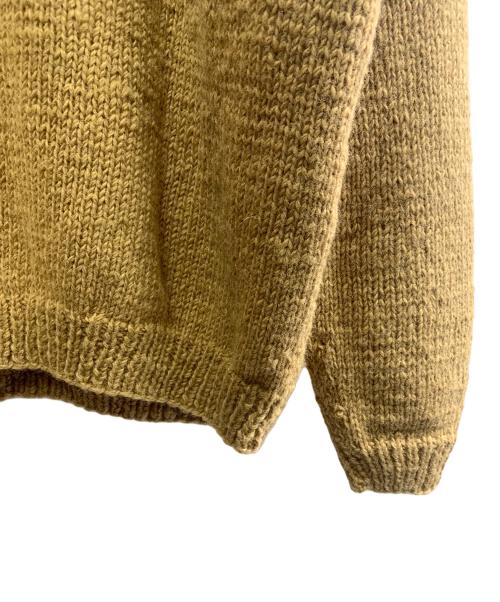 Mcmachan Woolen（マクマーンウーレン）Mcmachan Woolen (マクマーンウーレン) 厚手ニット　mcmachan woolen　BEER ベージュ サイズ:表記なしの古着・服飾アイテム