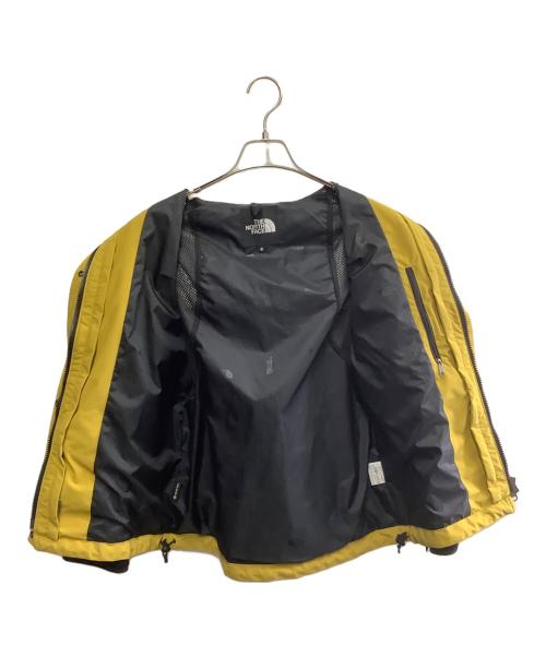 THE NORTH FACE（ザ ノース フェイス）THE NORTH FACE (ザ ノース フェイス) THE NORTH FACE　マウンテンライトジャケット マスタード×ブラック サイズ:Sの古着・服飾アイテム