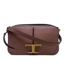 TOD'S（トッズ）の古着「TOD'S　Timeless Camera Bag Mini　」｜ピンク