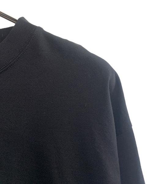 BALENCIAGA（バレンシアガ）BALENCIAGA (バレンシアガ) BALENCIAGA　バッグクリスタルロゴTシャツ ブラック サイズ:XSの古着・服飾アイテム