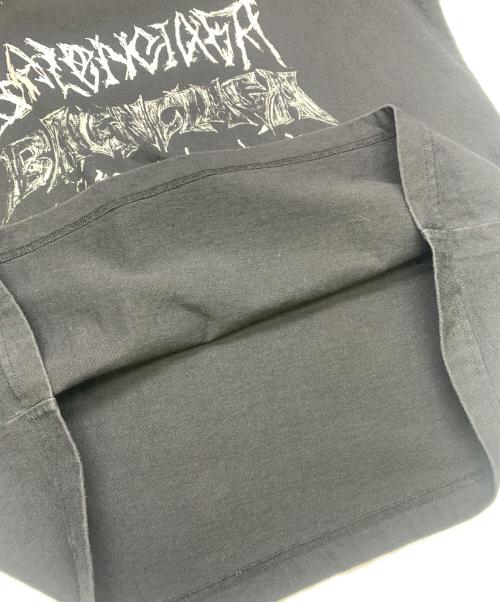 BALENCIAGA（バレンシアガ）BALENCIAGA (バレンシアガ) BALENCIAGA　メタルロゴTシャツ ブラック サイズ:Sの古着・服飾アイテム
