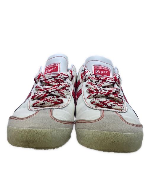 Onitsuka Tiger（オニツカタイガー）Onitsuka Tiger (オニツカタイガー) スニーカー ホワイト×レッド サイズ:27ｃｍの古着・服飾アイテム
