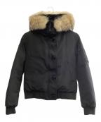 CANADA GOOSEカナダグース）の古着「CANADA GOOSE　LABRADOR BOMBER」｜ブラック