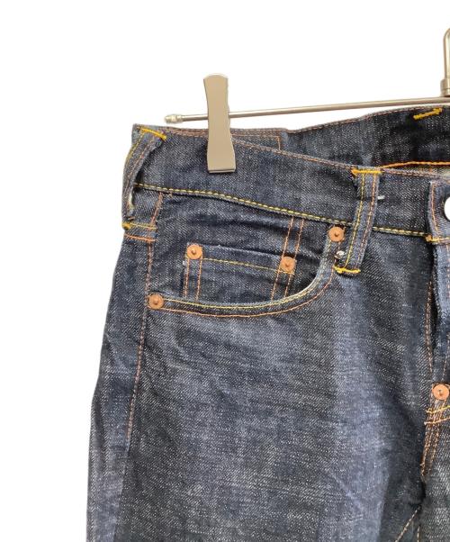 EVISU（エヴィス）EVISU (エヴィス) EVISU　7000 朱耳　ボタンフライデニムパンツ サイズ:SIZE W28×L35の古着・服飾アイテム