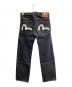 EVISU (エヴィス) EVISU　7000 朱耳　ボタンフライデニムパンツ サイズ:SIZE W28×L35：10000円