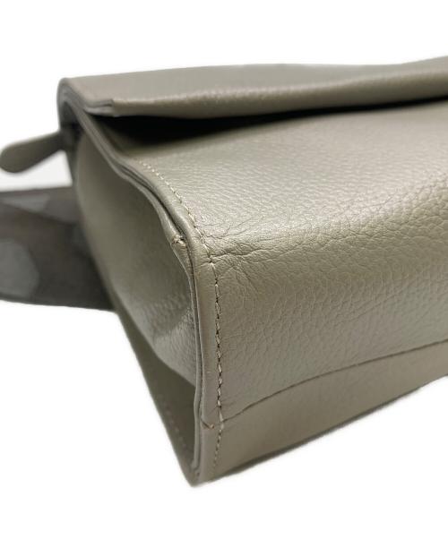 ear PAPILLONNER（イアパピヨネ）ear PAPILLONNER (イアパピヨネ) ear PAPILLONNER　柄ワイドテープショルダーバッグ グレーの古着・服飾アイテム