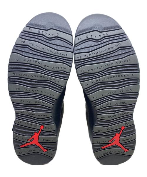 NIKE（ナイキ）NIKE (ナイキ) JORDAN 10 RETRO（エア ジョーダン 10 レトロ） CHARRED GREY/TRUE RED-BLACK ブラック×グレー サイズ:29cmの古着・服飾アイテム