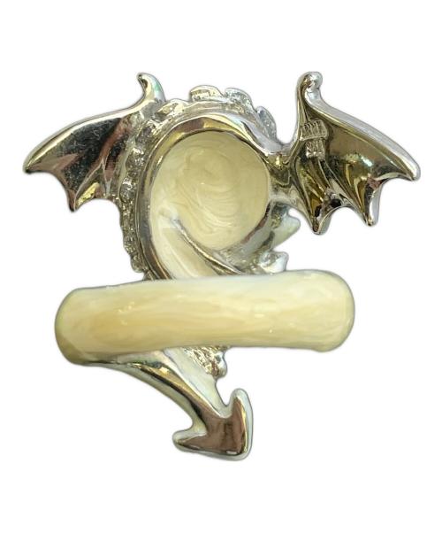 ANNA SUI（アナスイ）ANNA SUI (アナスイ) リング ホワイト×ブルー サイズ:14号の古着・服飾アイテム