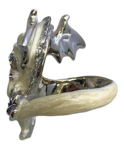 ANNA SUI（アナスイ）ANNA SUI (アナスイ) リング ホワイト×ブルー サイズ:14号の古着・服飾アイテム