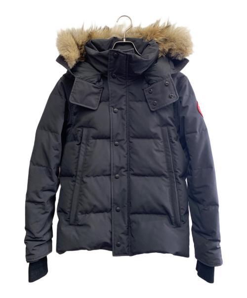 CANADA GOOSE（カナダグース）CANADA GOOSE (カナダグース) CANADA GOOSE　WYNDHAM PARKA ブラック サイズ:Mの古着・服飾アイテム