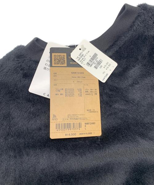 THE NORTH FACE（ザ ノース フェイス）THE NORTH FACE (ザ ノース フェイス) THE NORTH FACE　バーサミッドクルー ブラック サイズ:L 未使用品の古着・服飾アイテム