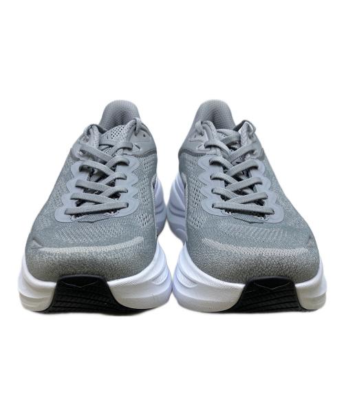 HOKA（ホカ）HOKA (ホカ) スニーカー ホワイト×グレー サイズ:27.5㎝の古着・服飾アイテム