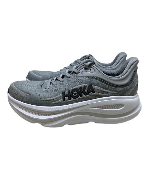 HOKA（ホカ）HOKA (ホカ) スニーカー ホワイト×グレー サイズ:27.5㎝の古着・服飾アイテム