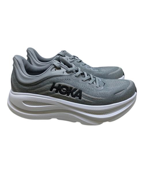 HOKA（ホカ）HOKA (ホカ) スニーカー ホワイト×グレー サイズ:27.5㎝の古着・服飾アイテム