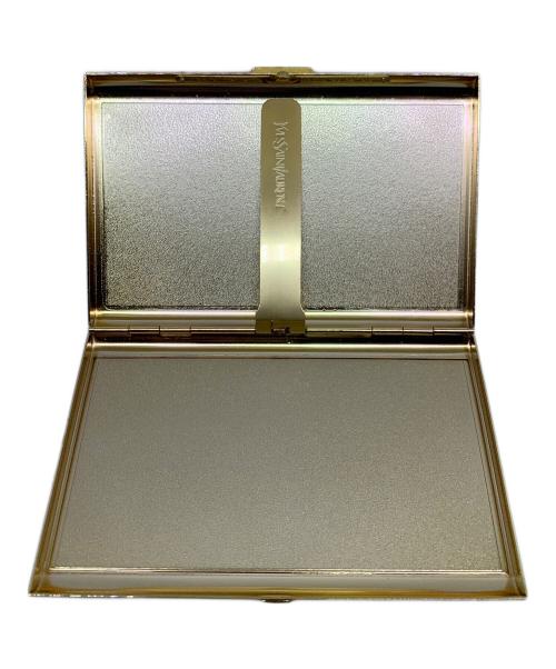 Yves Saint Laurent（イヴサンローラン）Yves Saint Laurent (イヴサンローラン) 名刺入れ ブラック×グレーの古着・服飾アイテム