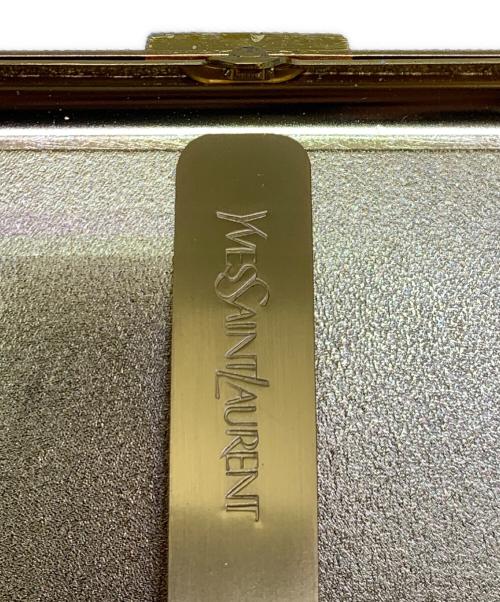 Yves Saint Laurent（イヴサンローラン）Yves Saint Laurent (イヴサンローラン) 名刺入れ ブラック×グレーの古着・服飾アイテム