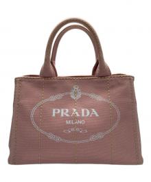 PRADA（プラダ）の古着「PRADA　カナパ2WAYバッグ」｜ピンク