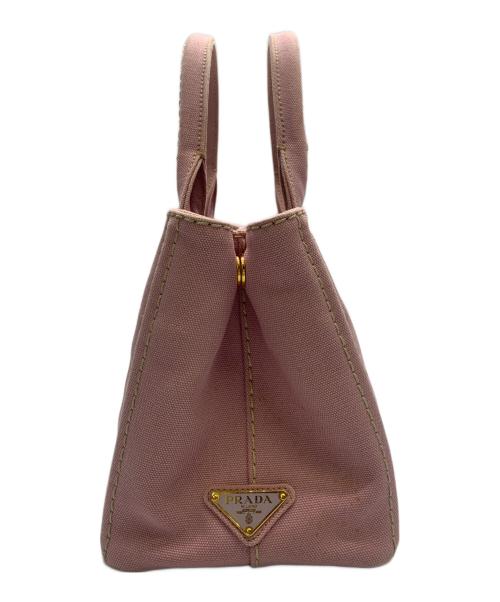 PRADA（プラダ）PRADA (プラダ) PRADA　カナパ2WAYバッグ ピンクの古着・服飾アイテム