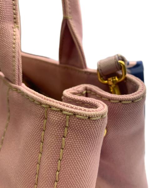 PRADA（プラダ）PRADA (プラダ) PRADA　カナパ2WAYバッグ ピンクの古着・服飾アイテム