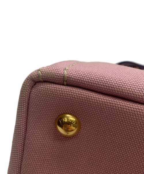 PRADA（プラダ）PRADA (プラダ) PRADA　カナパ2WAYバッグ ピンクの古着・服飾アイテム