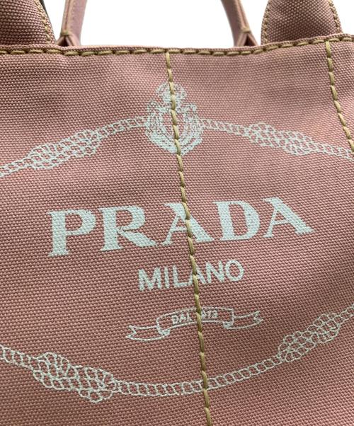 PRADA（プラダ）PRADA (プラダ) PRADA　カナパ2WAYバッグ ピンクの古着・服飾アイテム