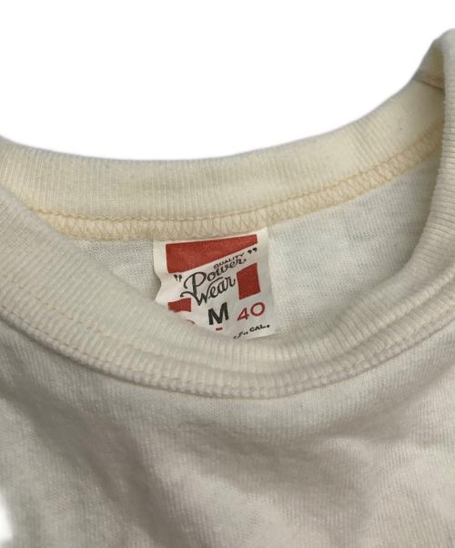 POWER WEAR（パワーウェア）POWER WEAR (パワーウェア) freewheelers (フリーホイーラーズ) 自由婦女人相 EMPIRE GOTHAM　半袖Tシャツ ホワイト サイズ:Mの古着・服飾アイテム