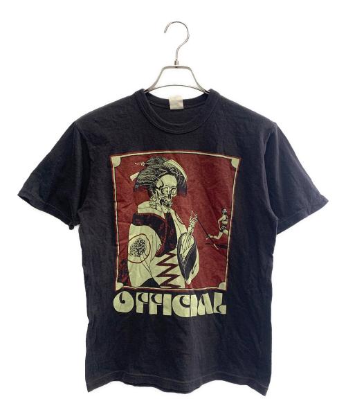 POWER WEAR（パワーウェア）POWER WEAR (パワーウェア) freewheelers (フリーホイーラーズ) CANNABIS RUN OFF　Tシャツ ブラック サイズ:Mの古着・服飾アイテム