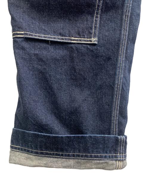 UNION SPECIAL OVERALLS（ユニオンスペシャルオーバーオールズ）UNION SPECIAL OVERALLS freewheelers (フリーホイーラーズ) union special overalls×FREEWHEELERS　デニムパンツ　DERRICKMAN サイズ:不明の古着・服飾アイテム