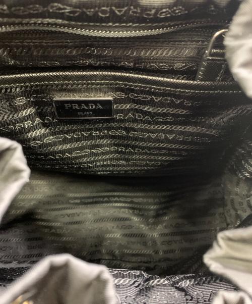 PRADA（プラダ）PRADA (プラダ) PRADA　ナイロンリュック ブラックの古着・服飾アイテム