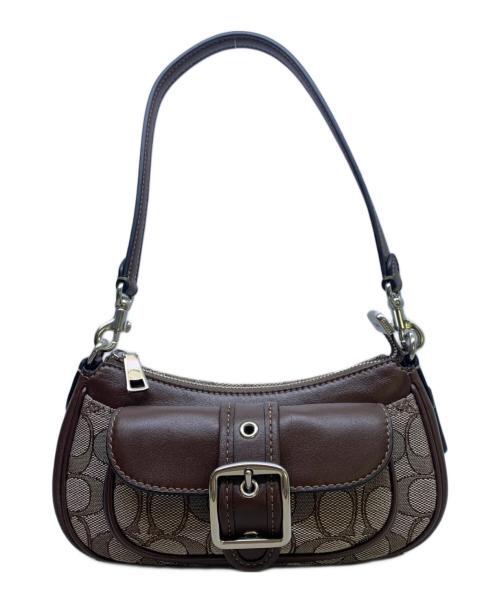 COACH（コーチ）COACH (コーチ) COACH　アシュトン　ショルダーバッグ ダークブラウンの古着・服飾アイテム