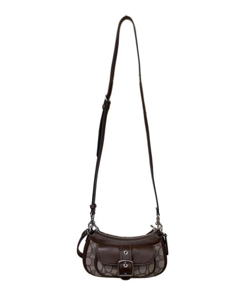 COACH（コーチ）COACH (コーチ) COACH　アシュトン　ショルダーバッグ ダークブラウンの古着・服飾アイテム