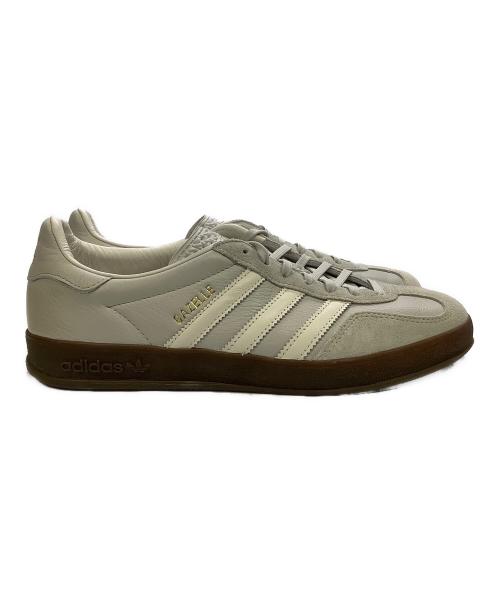 adidas（アディダス）adidas (アディダス) URBAN RESEARCH (アーバンリサーチ) adidas　URBAN RESEARCH　グレー×ホワイト　GAZELLE INDOOR　スニーカー グレー×ホワイト サイズ:SIZE 27.5cmの古着・服飾アイテム