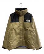 THE NORTH FACEザ ノース フェイス）の古着「THE NORTH FACE　マウンテンレインテックスジャケット」｜グレー×ブラック