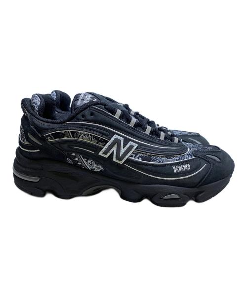 NEW BALANCE（ニューバランス）NEW BALANCE (ニューバランス) ATMOS (アトモス) NEW BALANCE　atmos　スニーカー ブラック×ホワイト サイズ:25.5㎝の古着・服飾アイテム