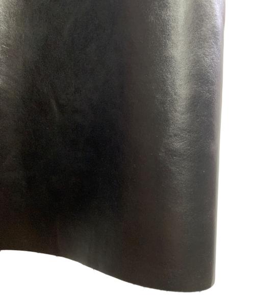 BARNEYS NEWYORK（バーニーズ・ニューヨーク）BARNEYS NEWYORK (バーニーズ・ニューヨーク) BARNEYS NEWYORK　カーフレザーコート ブラック サイズ:Sの古着・服飾アイテム