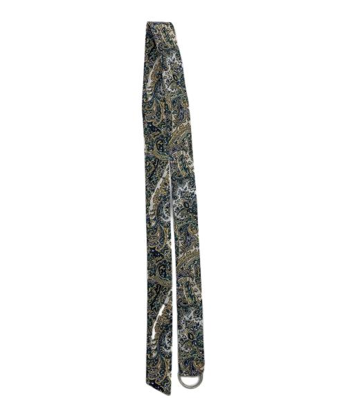 SCAPA（スキャパ）SCAPA (スキャパ) SCAPA　ホワイト×グリーン　総柄　ノースリーブワンピース ホワイト×グリーン サイズ:SIZE Lの古着・服飾アイテム