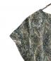 中古・古着 SCAPA (スキャパ) SCAPA　ホワイト×グリーン　総柄　ノースリーブワンピース ホワイト×グリーン サイズ:SIZE L：11000円