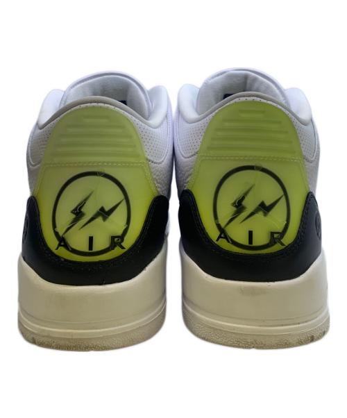 NIKE（ナイキ）NIKE (ナイキ) FRAGMENT DESIGN (フラグメントデザイン) AIR JORDAN 3 RETRO SP ホワイト サイズ:31の古着・服飾アイテム