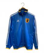 adidas×JFAアディダス×ジェーエフエー）の古着「ALL FOR 2010! 南アフリカワールドカップ　トラックジャケット」｜ブルー×イエロー